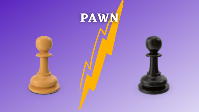 White pawn Black pawn Chess