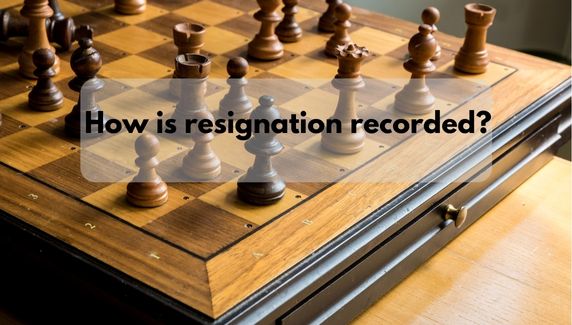 How is resignation recorded by The School Of Rook